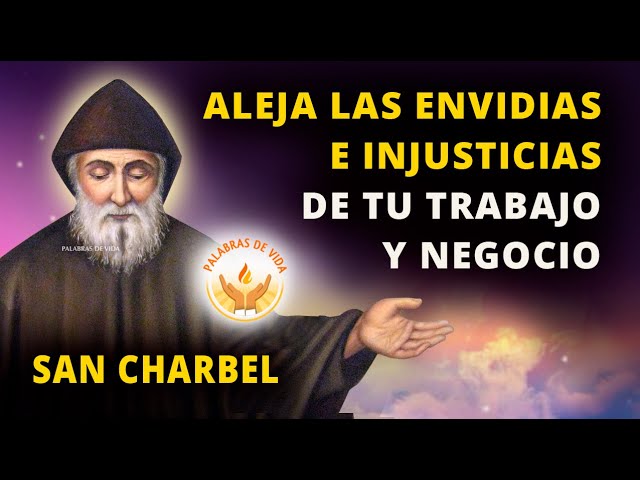 oración a san charbel para trabajo