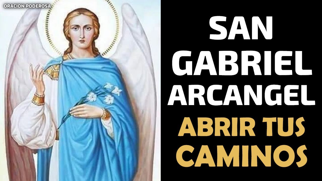 oración a san gabriel para el trabajo