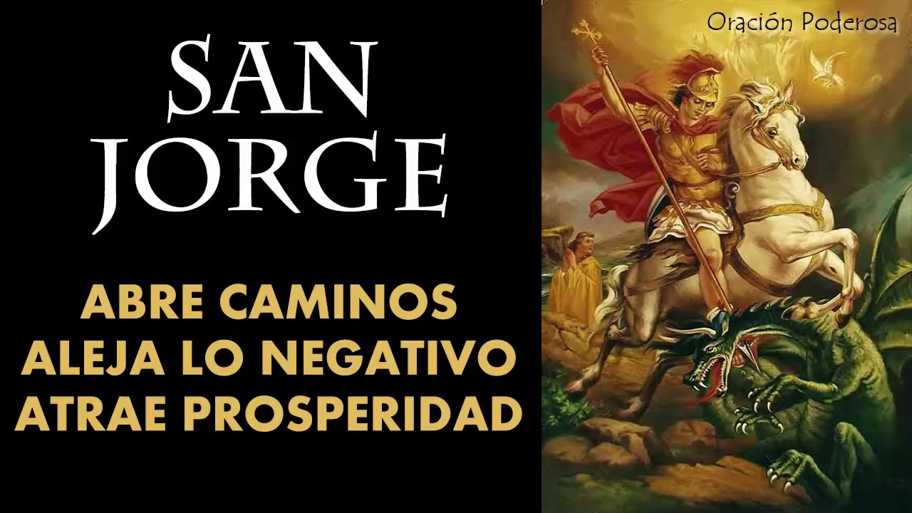 oración a san jorge para el trabajo