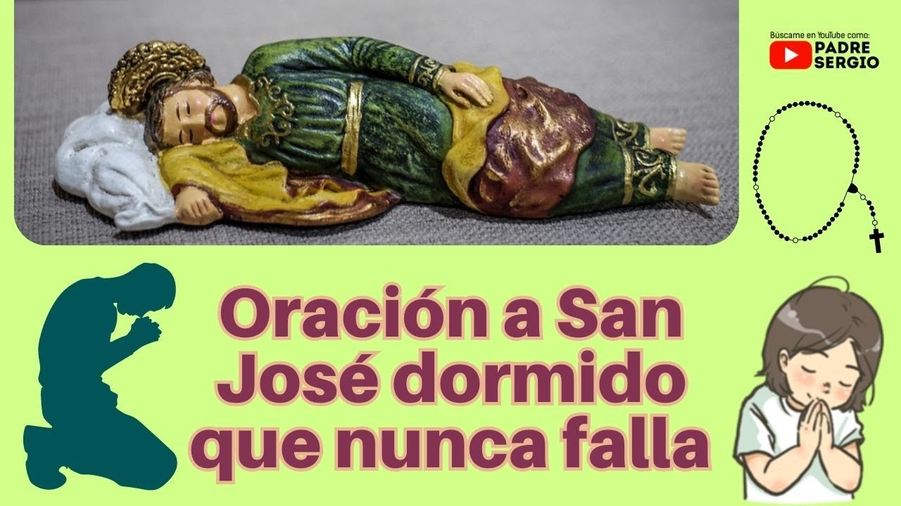 oracion a san jose dormido catolica