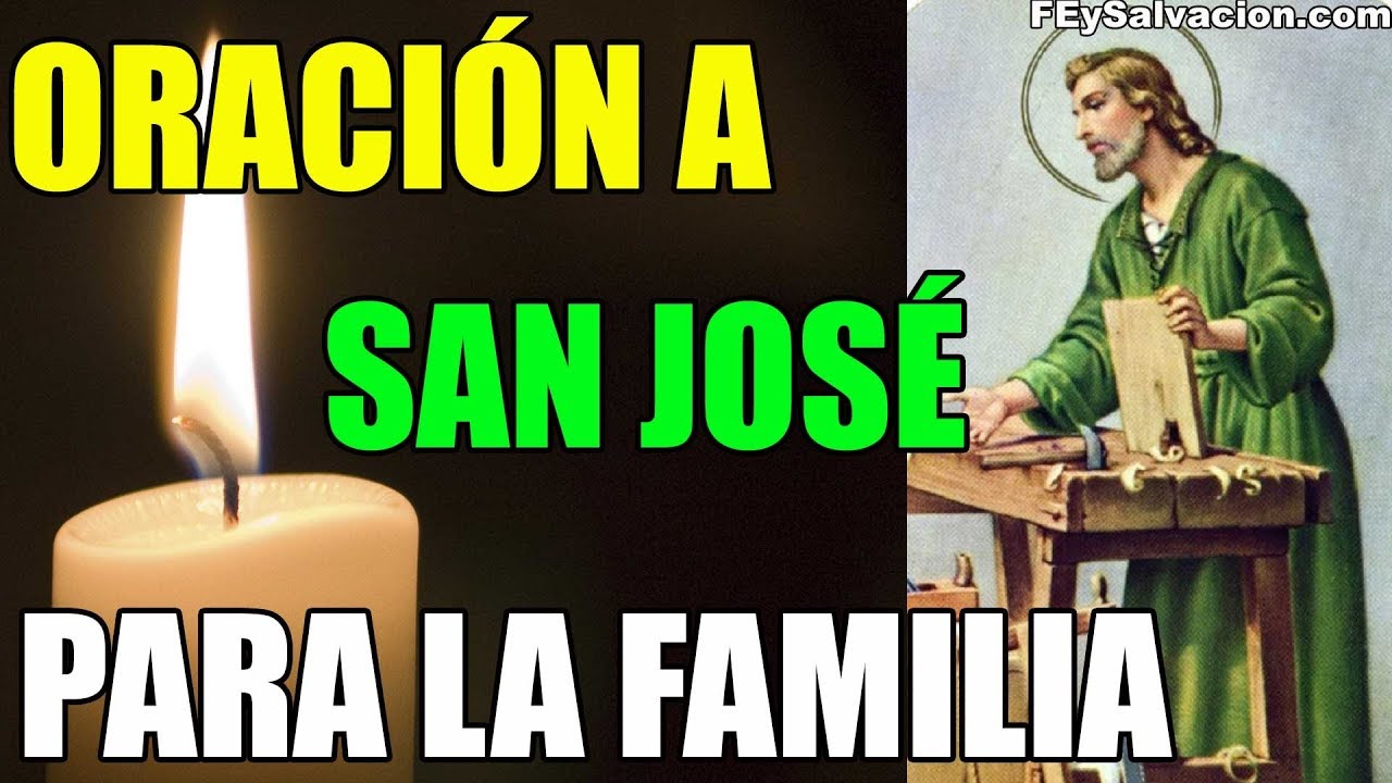 Oración a San José para la Familia: Protección, Unión y Bendiciones para el Hogar 4 oracion a san jose familia