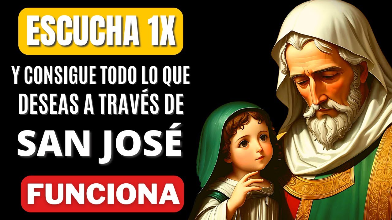 oracion a san jose llave de los milagros