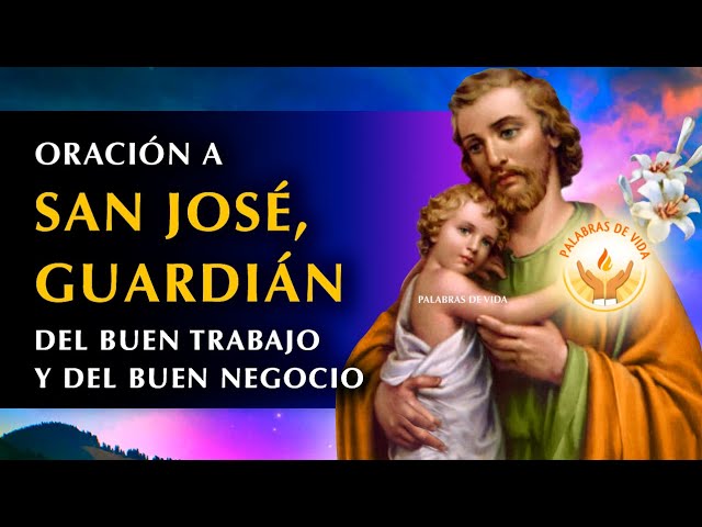oración a san josé para que me ayude en mi negocio