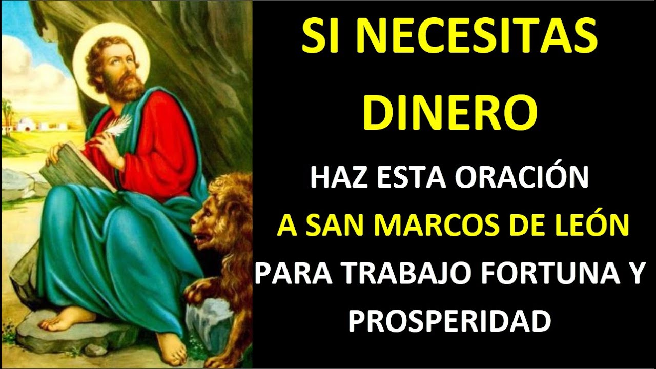 Oración a San Marcos de León para pedir dinero: guía práctica y consejos para rezar con fe 4 oracion a san marcos de leon para pedir dinero