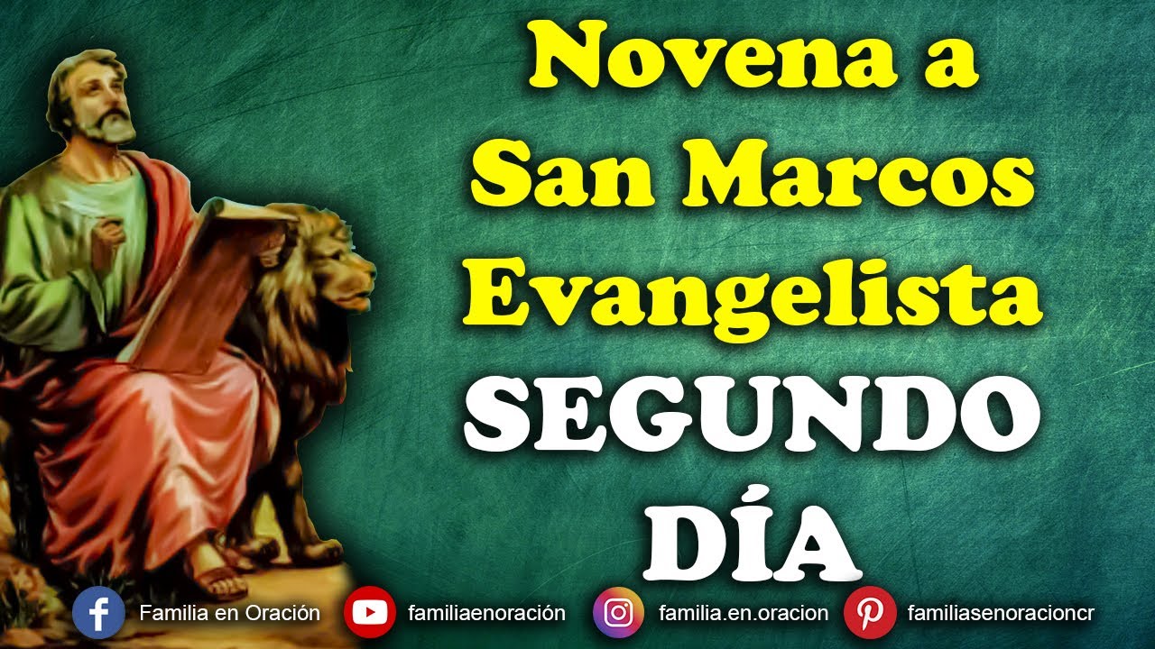 Oración a San Marcos de León: Segundo Día 1 oración a san marcos de león segundo día