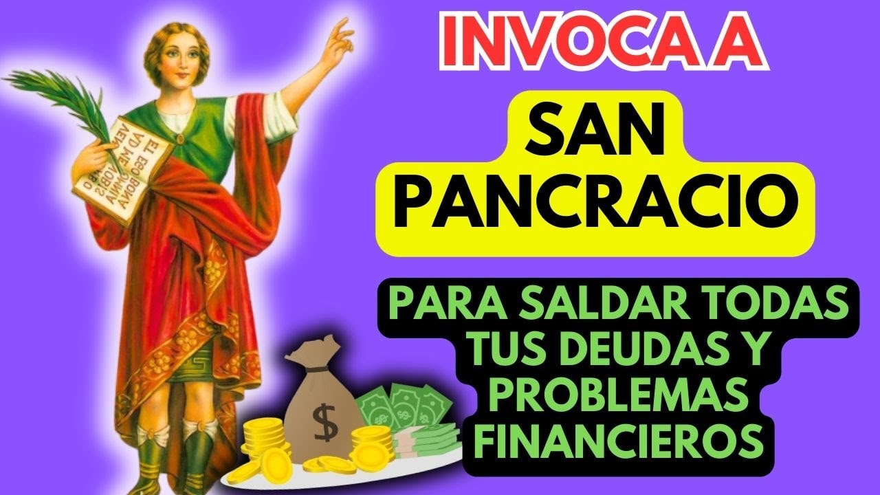 oracion a san pancracio para que sirve
