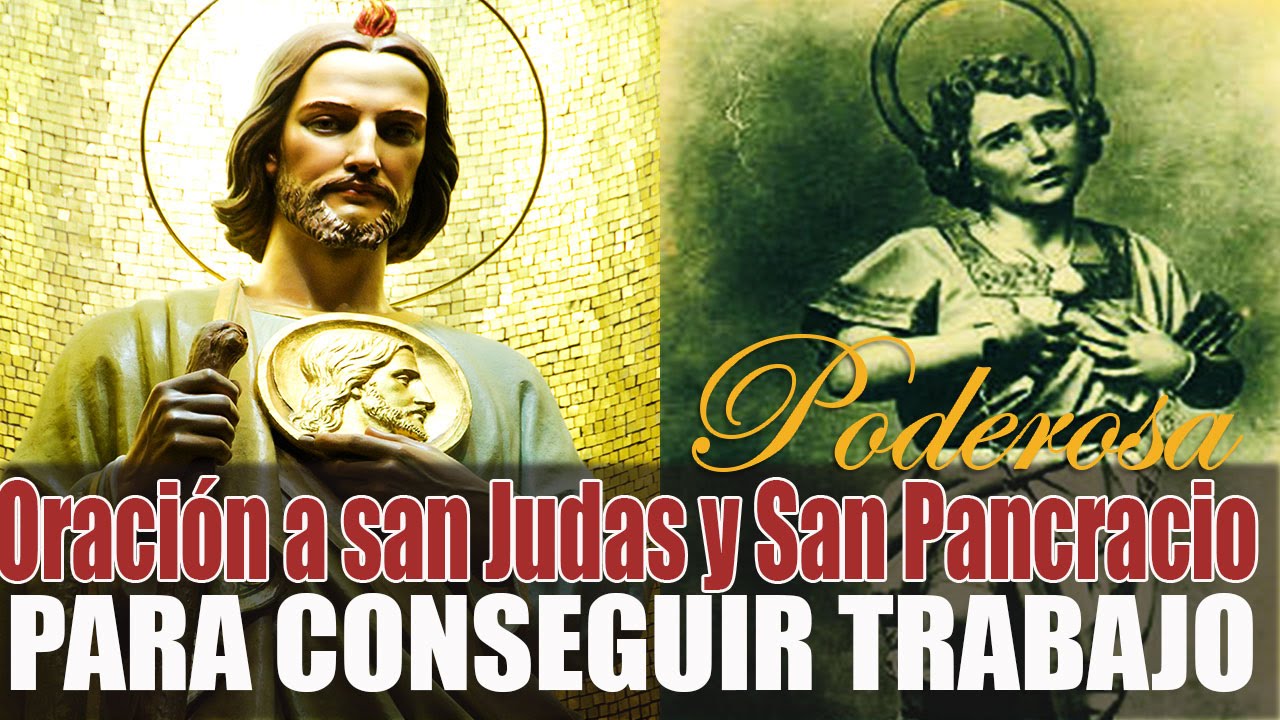 oracion a san pancracio y san judas tadeo
