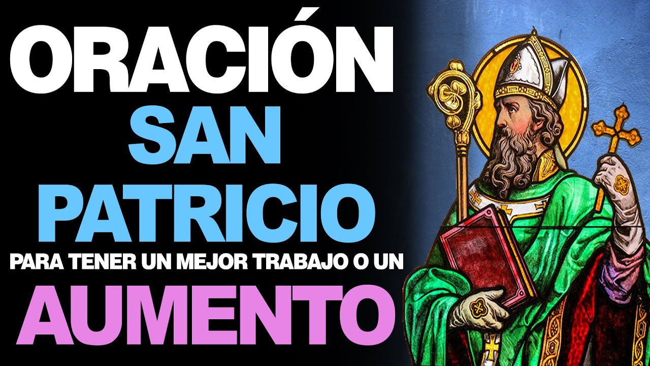 oración a san patricio para el trabajo