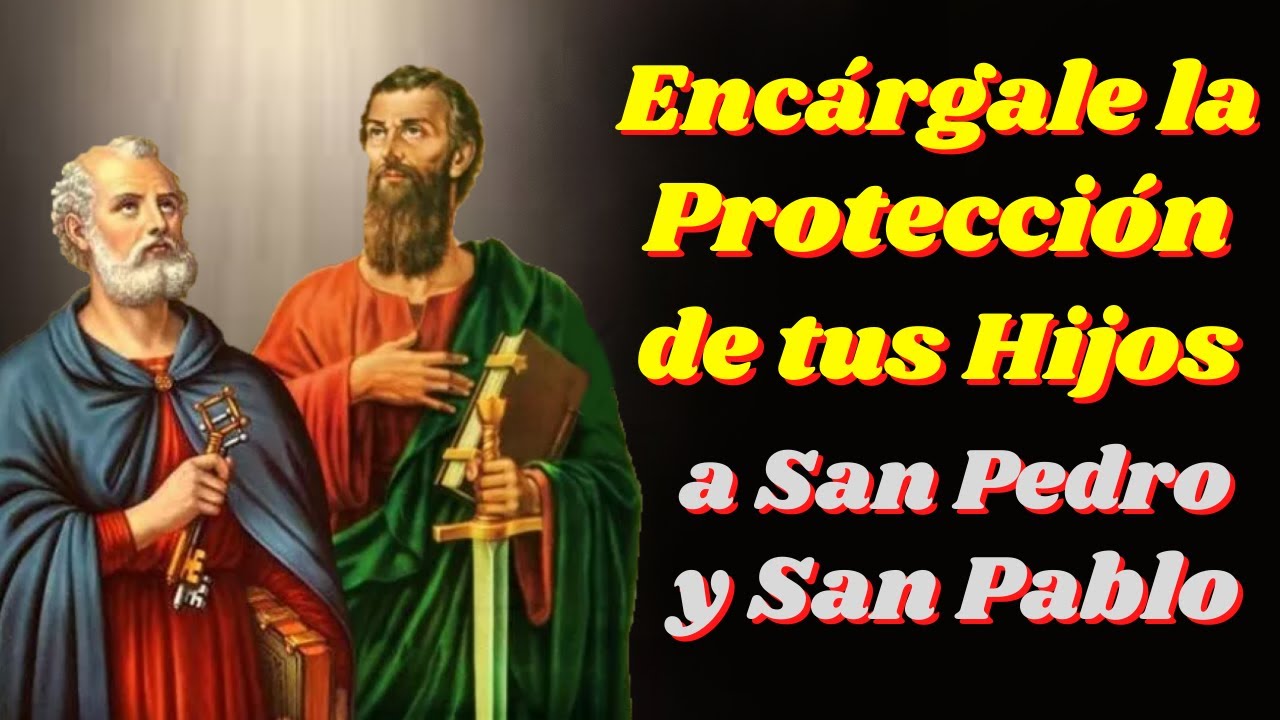 Oración a San Pedro y San Pablo para niños: guía fácil de aprender 1 oracion a san pedro y san pablo para niños