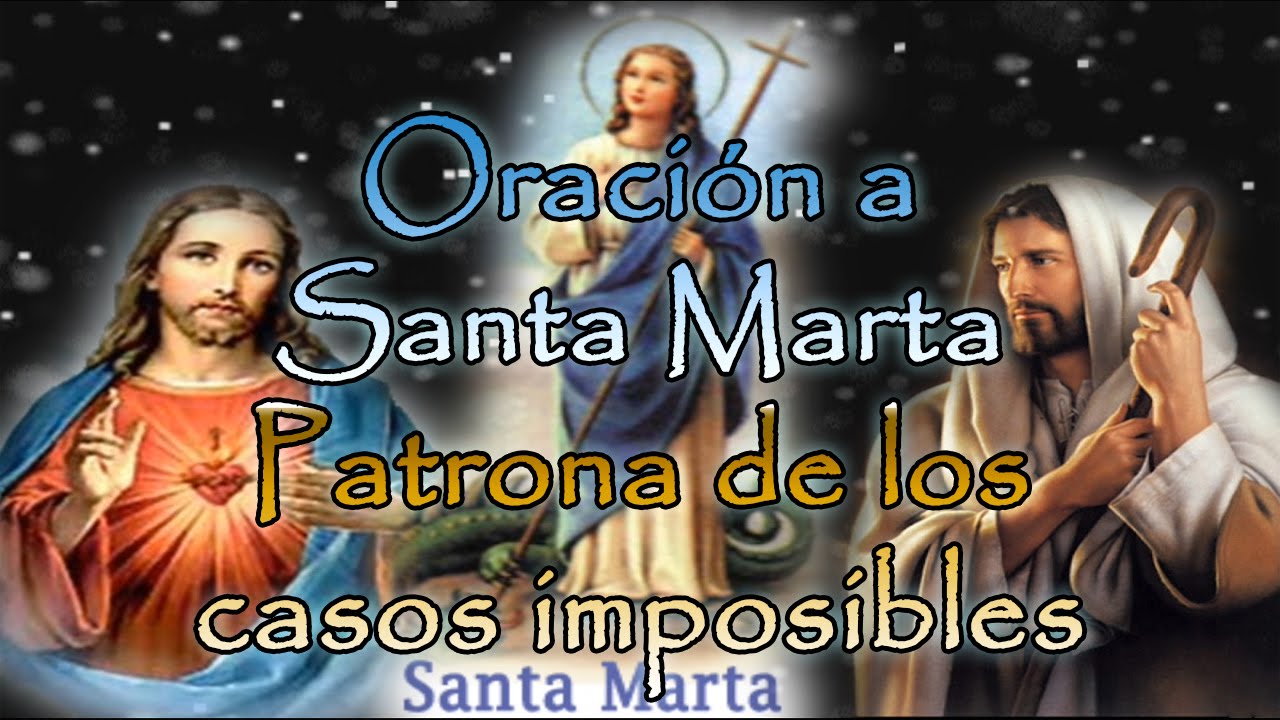 Oración a Santa Marta Audio: descarga MP3 y escucha la oración completa para protección 1 oracion a santa marta audio