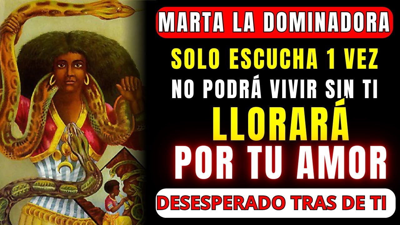 oracion a santa marta para dominar