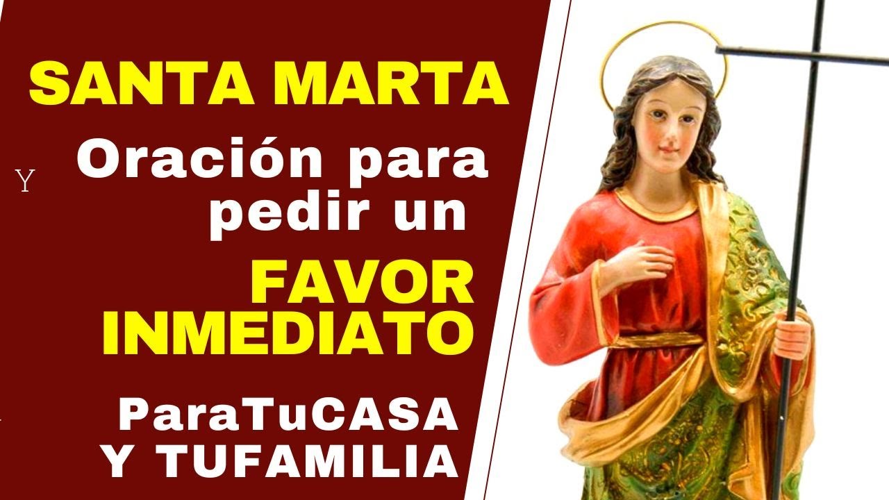 Oración a Santa Marta por la Familia: Protección y Paz para el Hogar 4 oración a santa marta por la familia