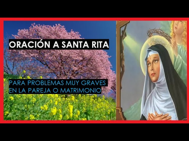 Oracion a Santa Rita por mi matrimonio: oración poderosa para la reconciliación y la bendición de tu unión 1 oracion a santa rita por mi matrimonio