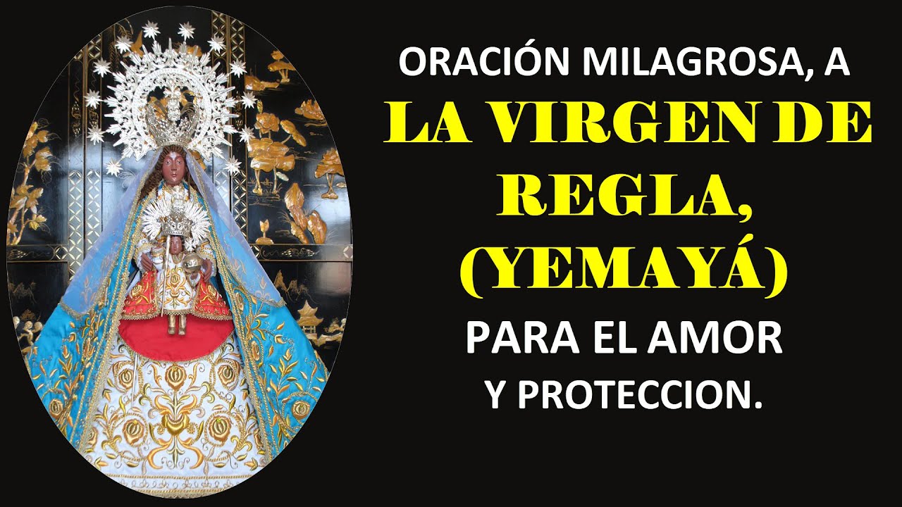 oracion a yemaya virgen de regla