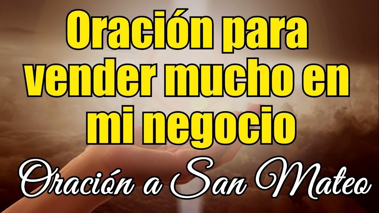 Oración al Santo San Mateo: oración poderosa y devocional 4 oración al santo san mateo