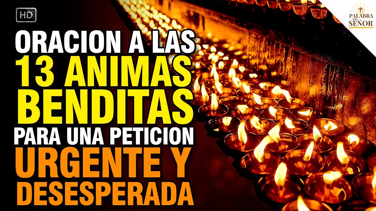 oracion alas 13 animas del purgatorio
