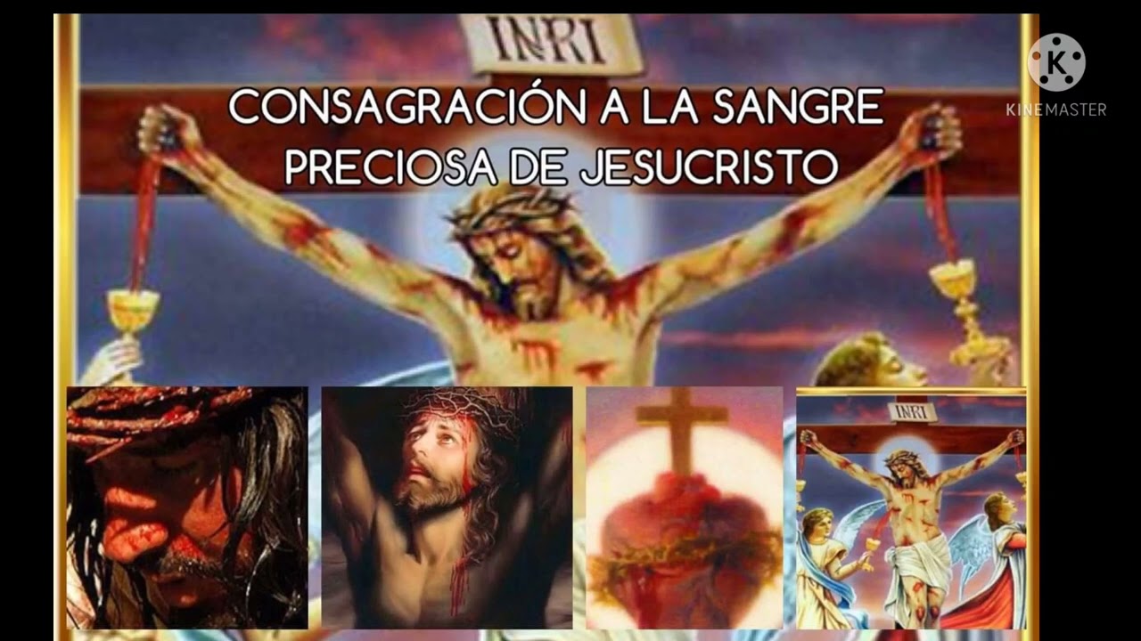 oracion de consagracion ala preciosa sangre de cristo