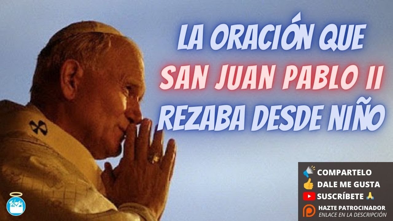 Oración de Juan Pablo II a la Divina Misericordia: significado y cómo rezarla 1 oracion de juan pablo ii a la divina misericordia