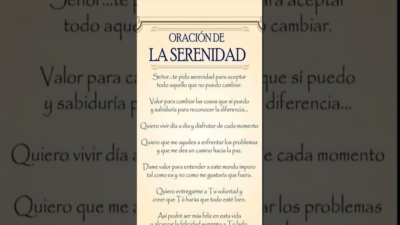 Oración de la serenidad para WhatsApp: mensajes para compartir 5 oración de la serenidad para whatsapp