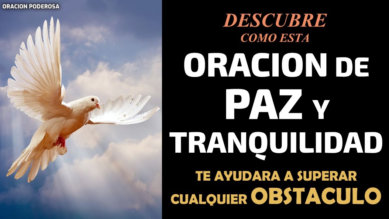 Oración de tranquilidad y serenidad: guía práctica para calmar la mente y el corazón 5 oración de tranquilidad y serenidad