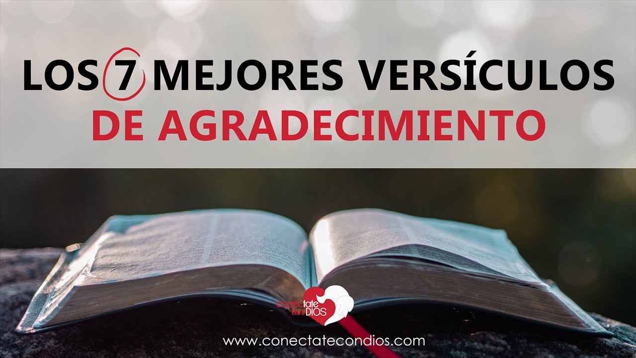 oracion para dar gracias a dios versiculos biblicos