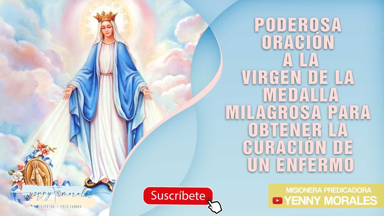 Oración por los enfermos Virgen de la Medalla Milagrosa: sanación y consuelo 4 oracion por los enfermos virgen de la medalla milagrosa