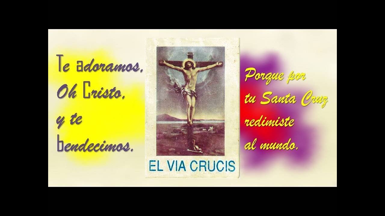 oracion por tu santa cruz redimiste al mundo
