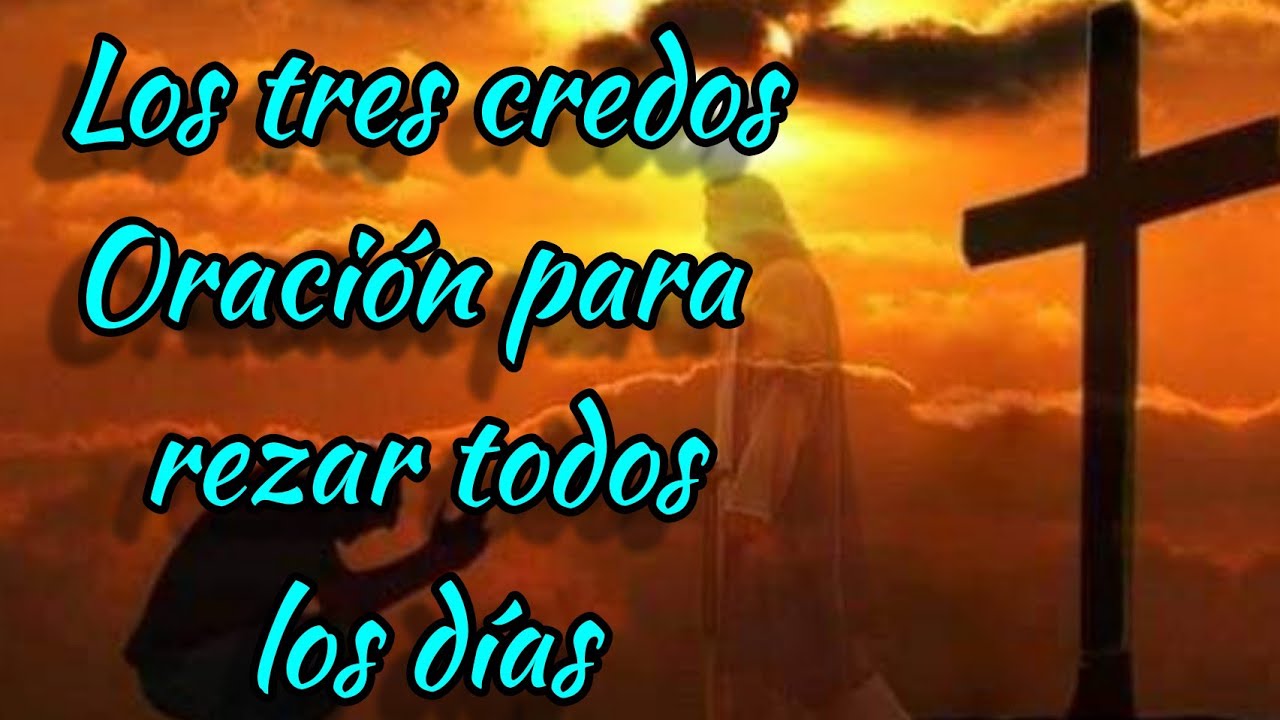 Oración tres credos a la Santísima Trinidad: texto y significado 5 oracion tres credos a la santisima trinidad