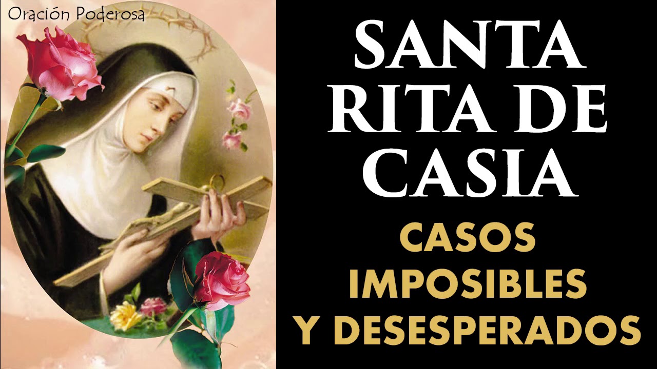 verdadera oración a santa rita de casia