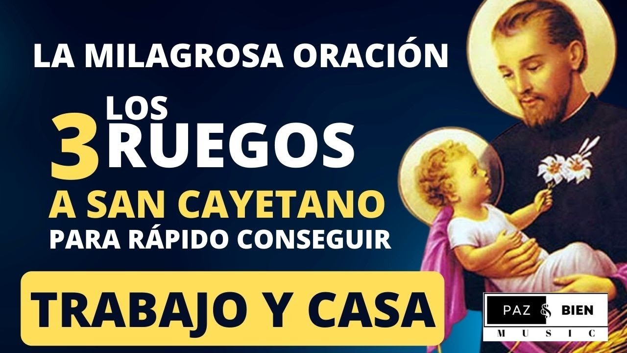 Zona Bíblica: Oración a San Cayetano Lyrics – Letra y Significado 1 zona bíblica oración a san cayetano lyrics